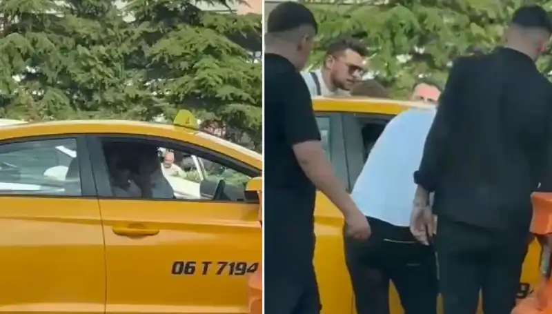 Trafikte Yaşanan Gerginlik, Taksi Şoförüne Yumrukla Sonlandı!