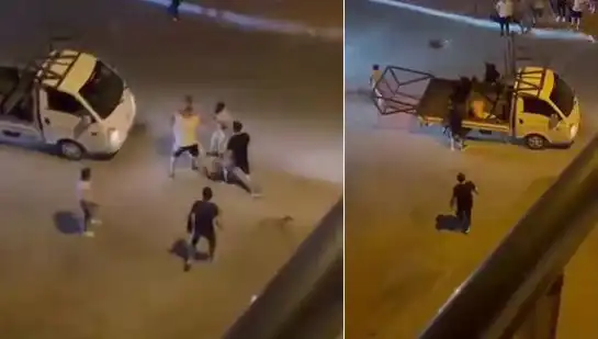 Bursa'da Taciz Şüphelisine Sokak Ortasında Sert Ceza Verildi