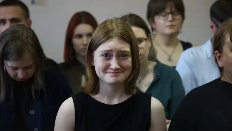 19 Yaşındaki Rus Aktivist Darya Kozyreva'ya Savaş Karşıtı Eylem Sebebiyle Hapis Cezası