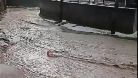 Sivas'ta Sağanak ve Dolu: Şehirde Sel Felaketi Yaşandı