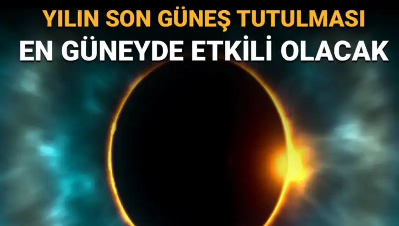 Yılın Son Güneş Tutulması Eylül’de: Ay Güneş’in %85’ini Örtecek!
