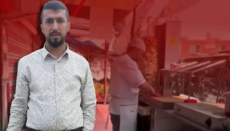 Adana'da Döner Yerken Akılalmaz Olay: Genç Adam Kanlar İçinde Yere Yığıldı