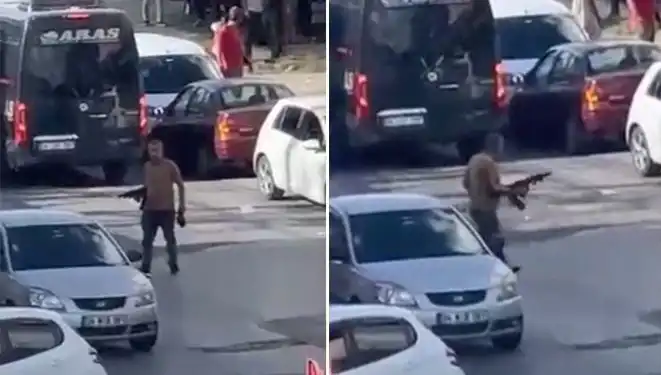 Başakşehir'de Pompalı Tüfekle Sokağa Çıkan Şahıs Panik Yarattı!