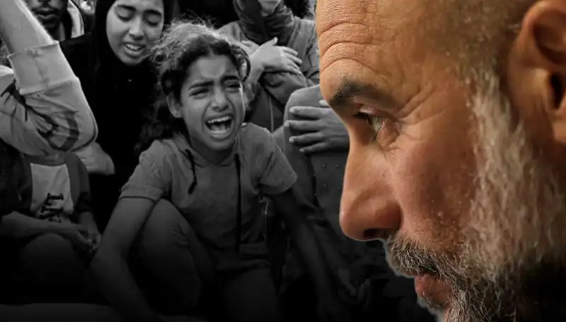 Pep Guardiola'dan Gazze ile İlgili Duygulandıran Açıklama: Acıyı Hissediyorum!