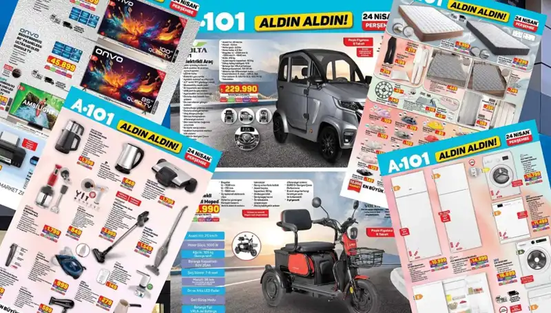 A101'de Yeni Ürün Dönemi Başladı: Perde, Halı ve Elektronik Mutfağa Veda!