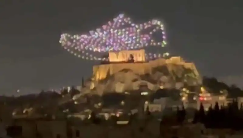 Akropolis'te Drone ile Reklam Uygulamasına Ceza Soruşturması Başlatıldı