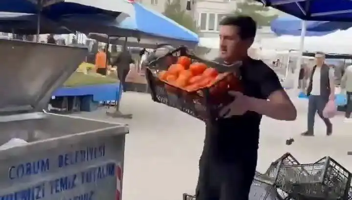 Domatesleri Çöpe Döken Pazarcıya Uygulanan Rekor Cezanın Sebepleri
