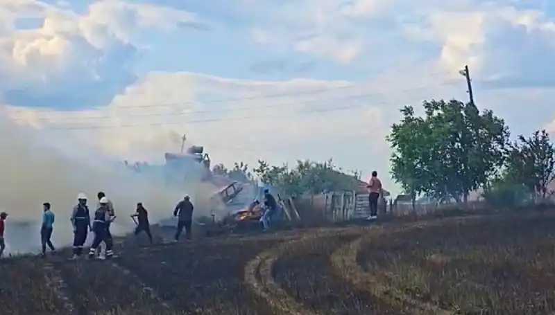 Tarlayı Kundaklayan Şahıs, 96 Saat İçinde Polisi Çıldırtan Bir Takiple Yakalandı
