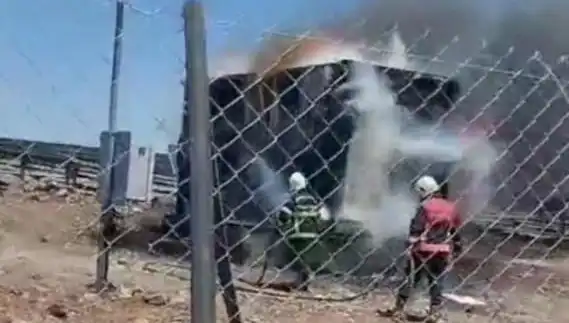 Şanlıurfa'da Trafo Yangını: Şehir Havasında Korkutan Anlar