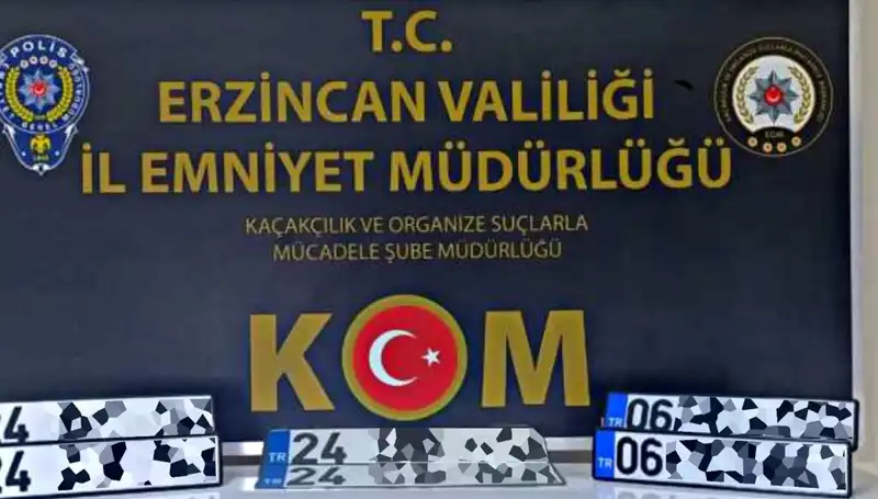 Erzincan’da Sokakları Sarsan Büyük "APP Plaka" Operasyonu Gerçekleşti