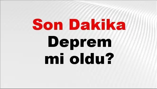 Kütahya'da Son Gelişmeler: Deprem Alarmı! Neler Oldu?