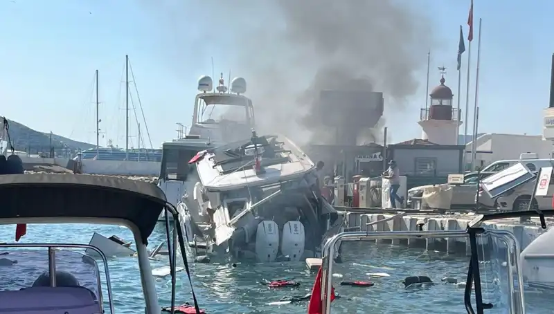 Bodrum’da Tekne Patladı: Yaralılar ve Korku Dolu Anlar