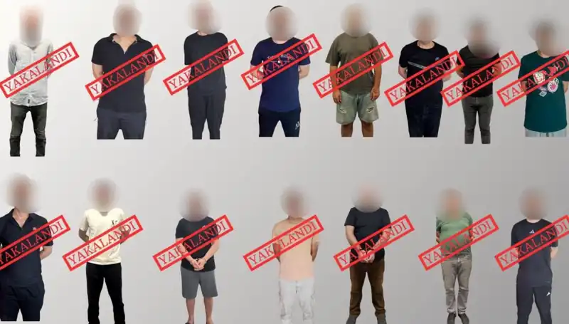 Kırmızı Bültenle Aranan 14 Şüpheli, Güvenlik Güçlerince Ele Geçirildi