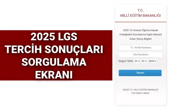 2025 LGS Tercih Sonuçları Ne Zaman Açıklanacak? Tüm Ayrıntılar Burada!