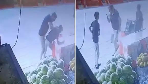 Market Bekçisi, 15 Yaşındaki Çırağa Sebepsiz Dayak Attı!