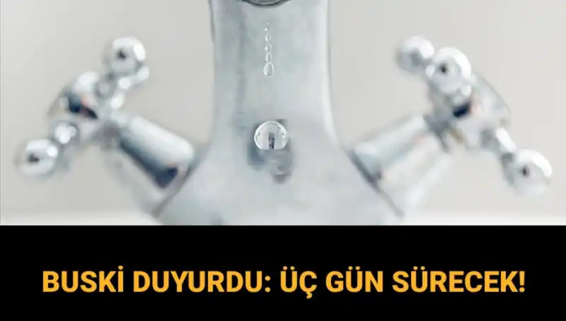 Bursa'da Su Kesintisi: 3 Gün Boyunca Sualtında Neler Olacak?