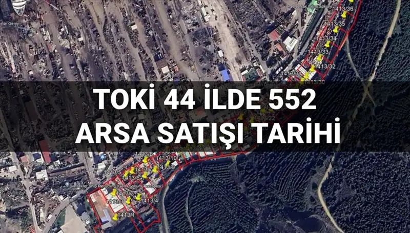 TOKİ'nin Arsa Satışı: 552 Arsa Hangi İllerde ve Ne Zaman Satışa Sunulacak?