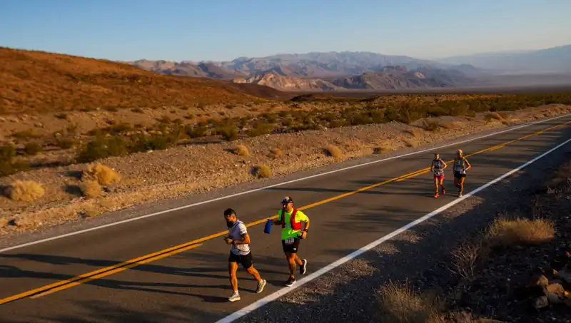 Ölüm Vadisi'nde Dünyanın En Zor Maratonunu Koşarak Rekor Kıran Sporcunun Hikayesi