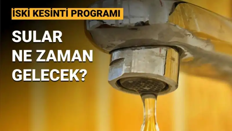 İstanbul'da Su Kesintisi Programı: 3 Mayıs'ta Hangi İlçeler Etkilenecek?