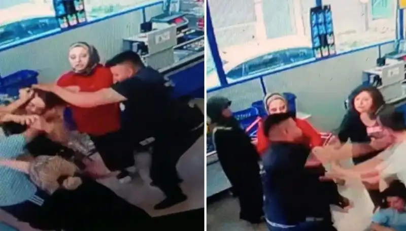 Market Alışverişinde Yaşanan Şok Olay: Kadını Saçlarından Tutup Yumrukladı