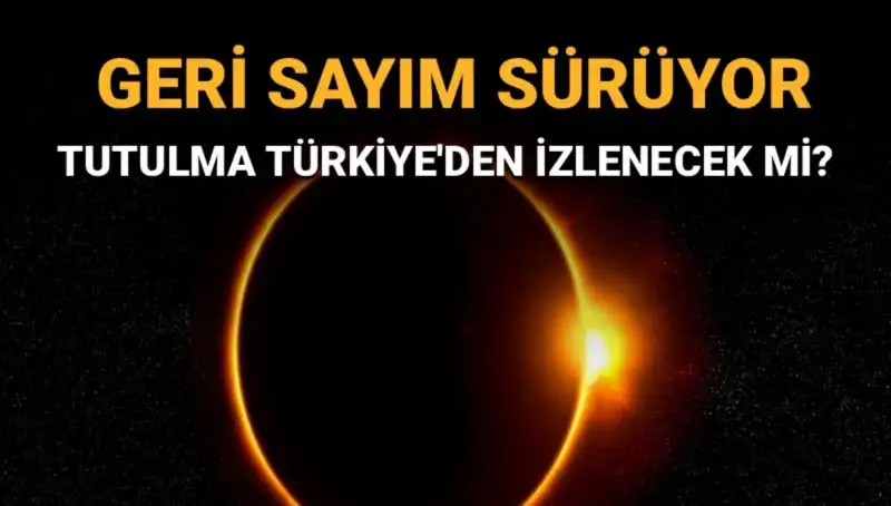 Eylül Ayında Heyecanla Beklenen Güneş Tutulması Türkiye’den Görülebilecek mi?