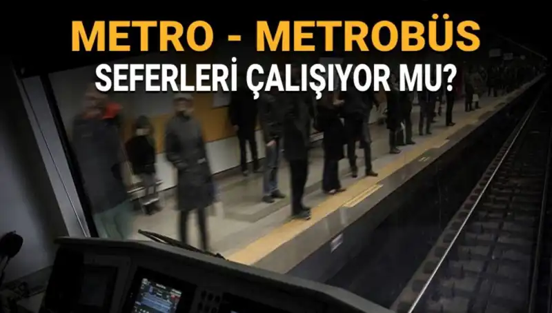 İstanbul Ulaşımında Son Durum: Metrobüs ve Metro Hattı Açık mı?