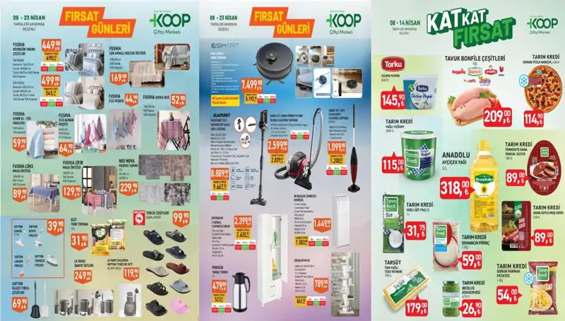 Tarım Kredi KOOP Marketlerinde Eşsiz İndirimler: Dolap, Ekmeklik ve Daha Fazlası!