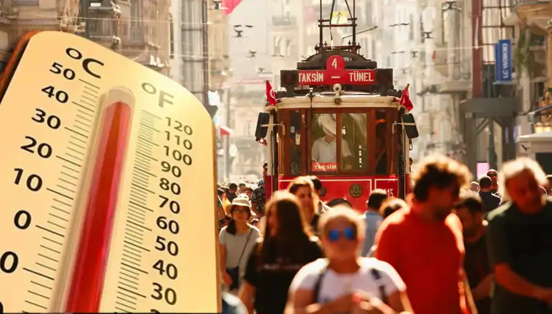 İstanbul’da Pazar Günü Yağmur Beklentisi ile Sıcaklıklar Tırmanıyor