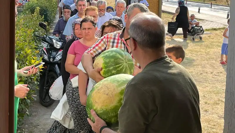 Hasat Zamanı Geldi: Tarlada Kalan Ürünler Bedava Dağıtıldı!